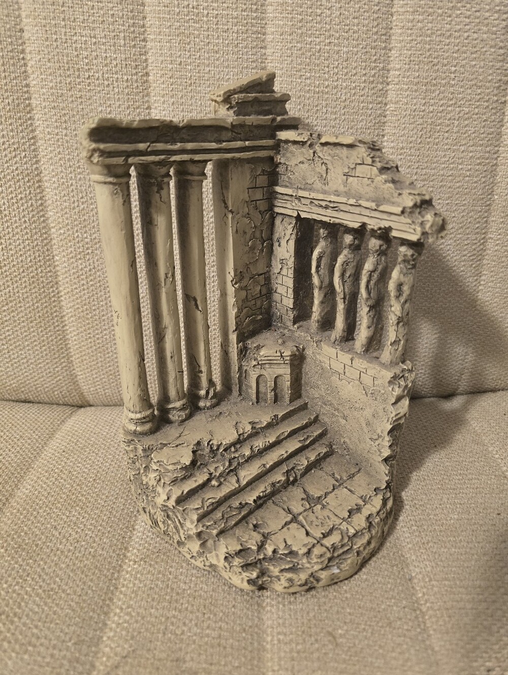 RARE TMS PORCH OF THE MAIDENS Bookend Historical Wonders Acropolis GREECE Single